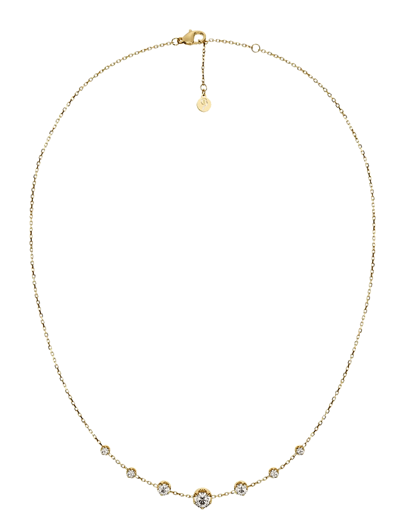 Edblad - Teeny Necklace Gold One Size - ketten mit anhänger - gold - 1