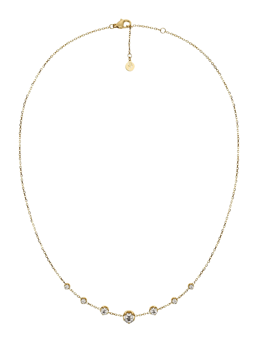 Edblad - Teeny Necklace Gold One Size - ketten mit anhänger - gold - 1