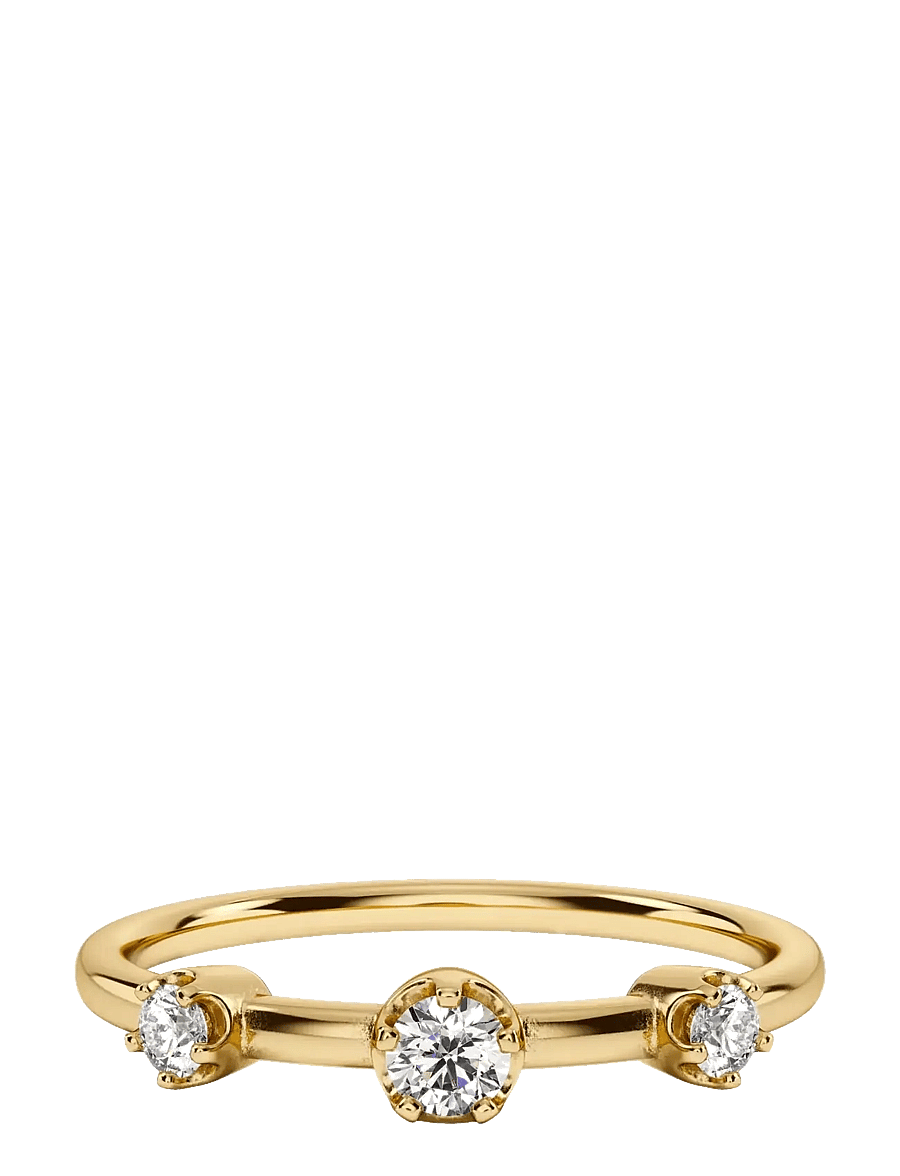 Edblad - Teeny Ring Gold XL - ringe - gold - 2