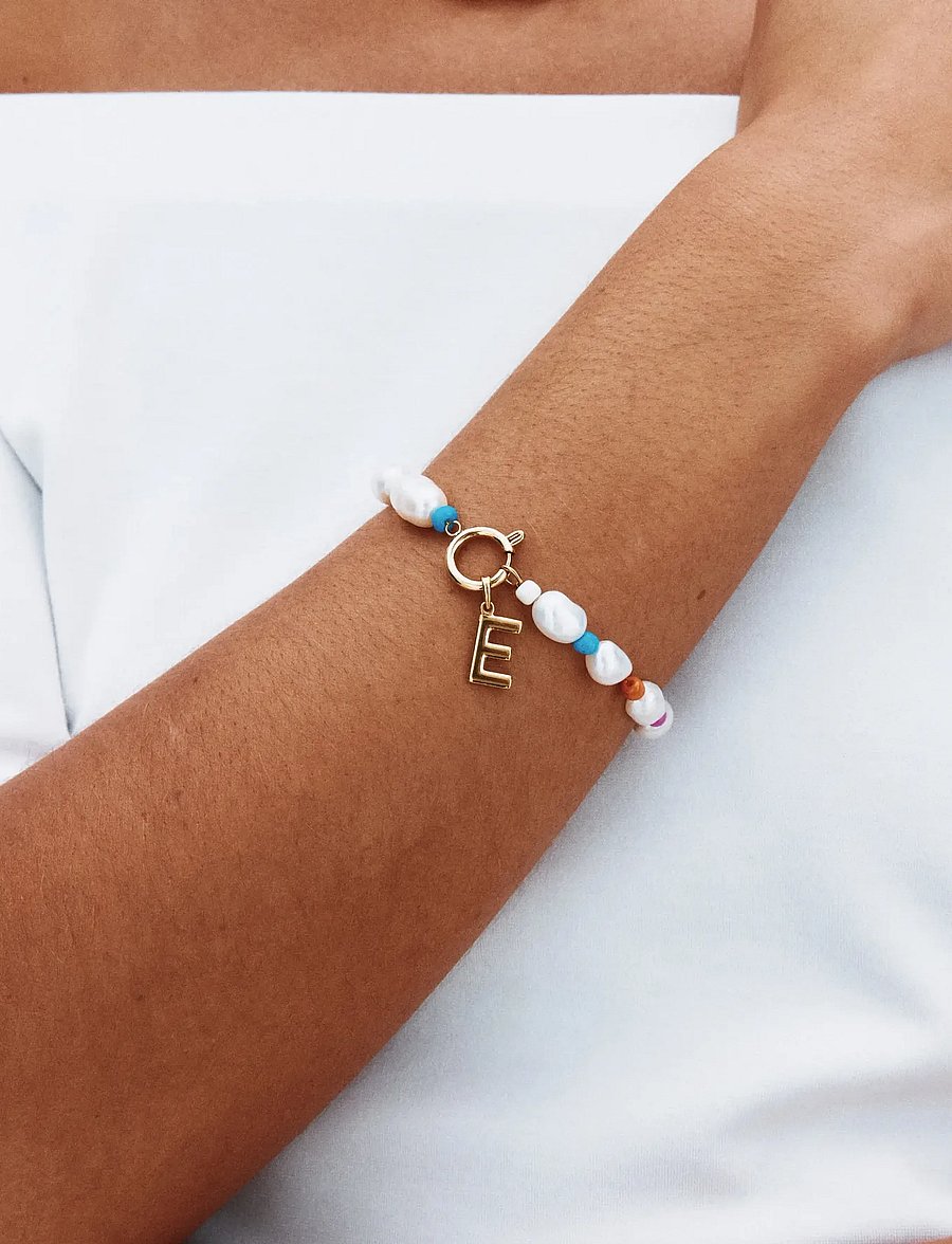 Edblad - Voyage Bracelet Gold/Multi L - armbänder - gold - 2