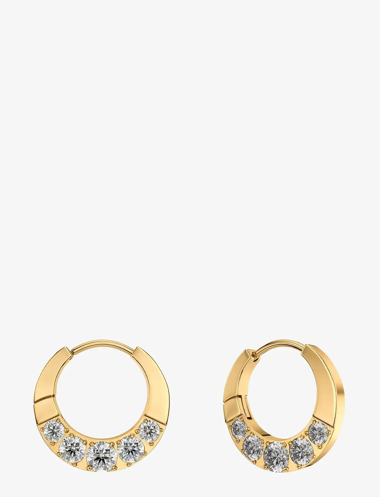 Edblad - Monarch Hoops S Gold - hoops - gold - 1