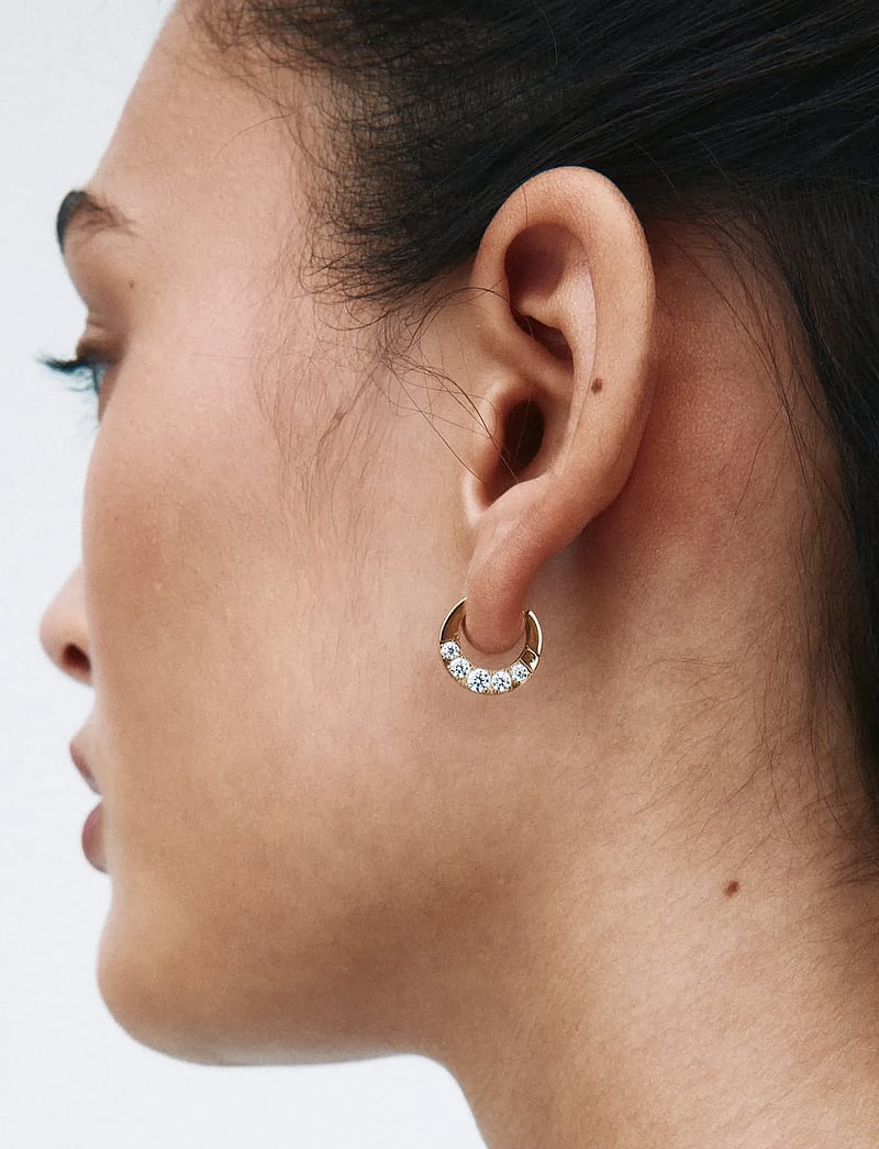 Edblad - Monarch Hoops S Gold - hoops - gold - 0