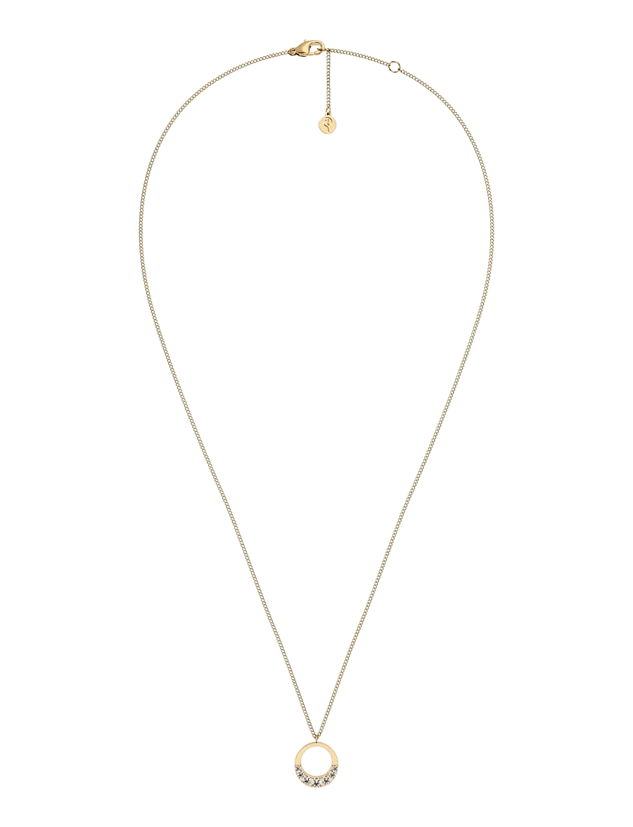Edblad - Monarch Necklace S Gold - kedjehalsband - gold - 1