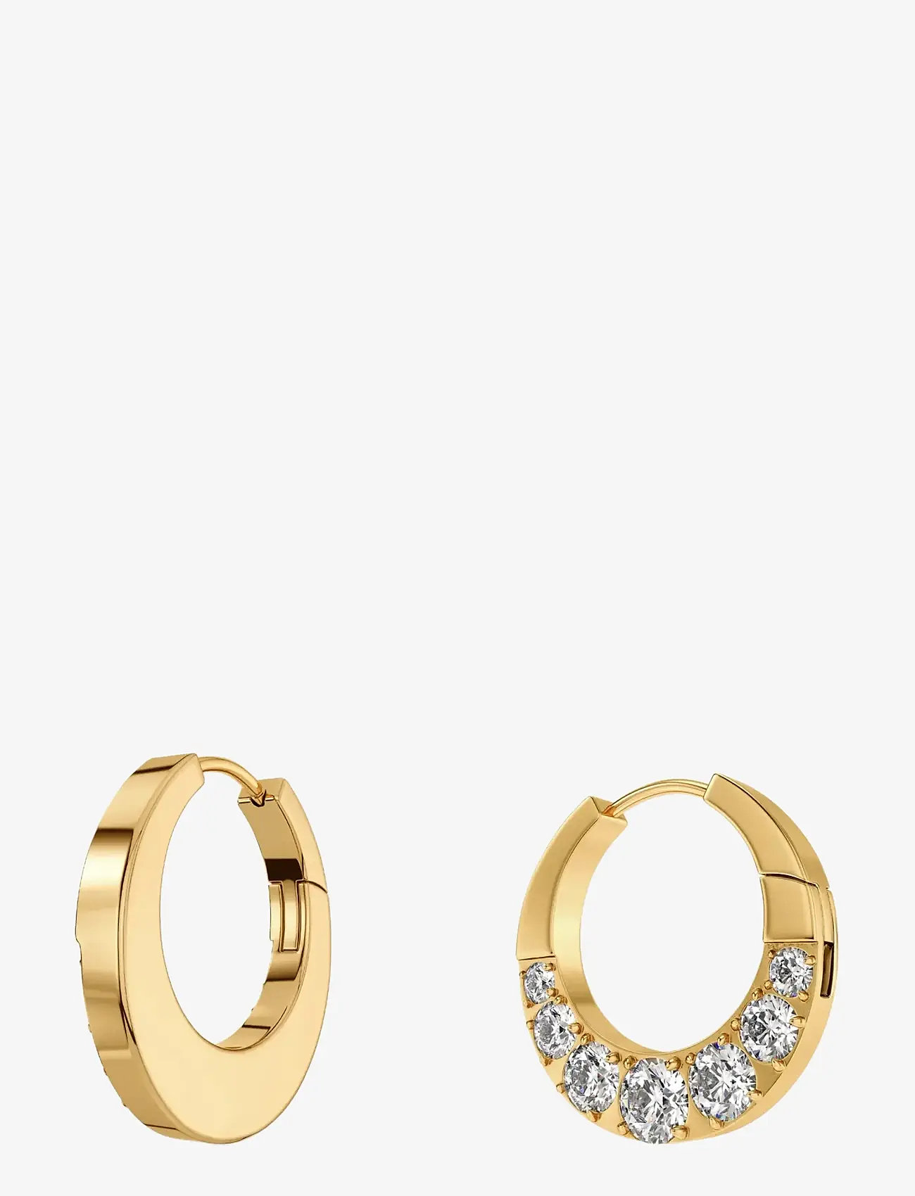 Edblad - Monarch Hoops L Gold - hoops - gold - 2