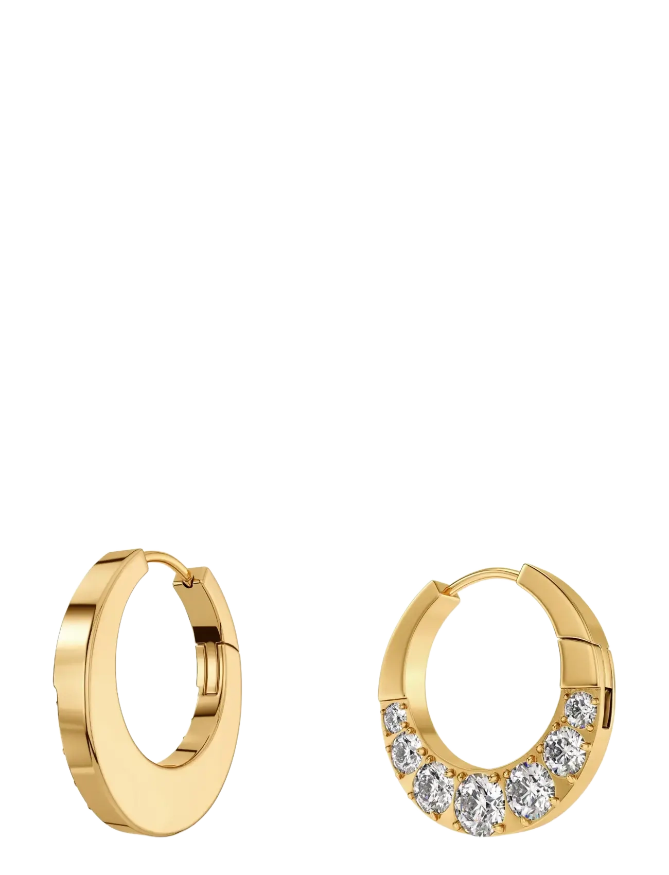 Edblad - Monarch Hoops L Gold - hoops - gold - 2