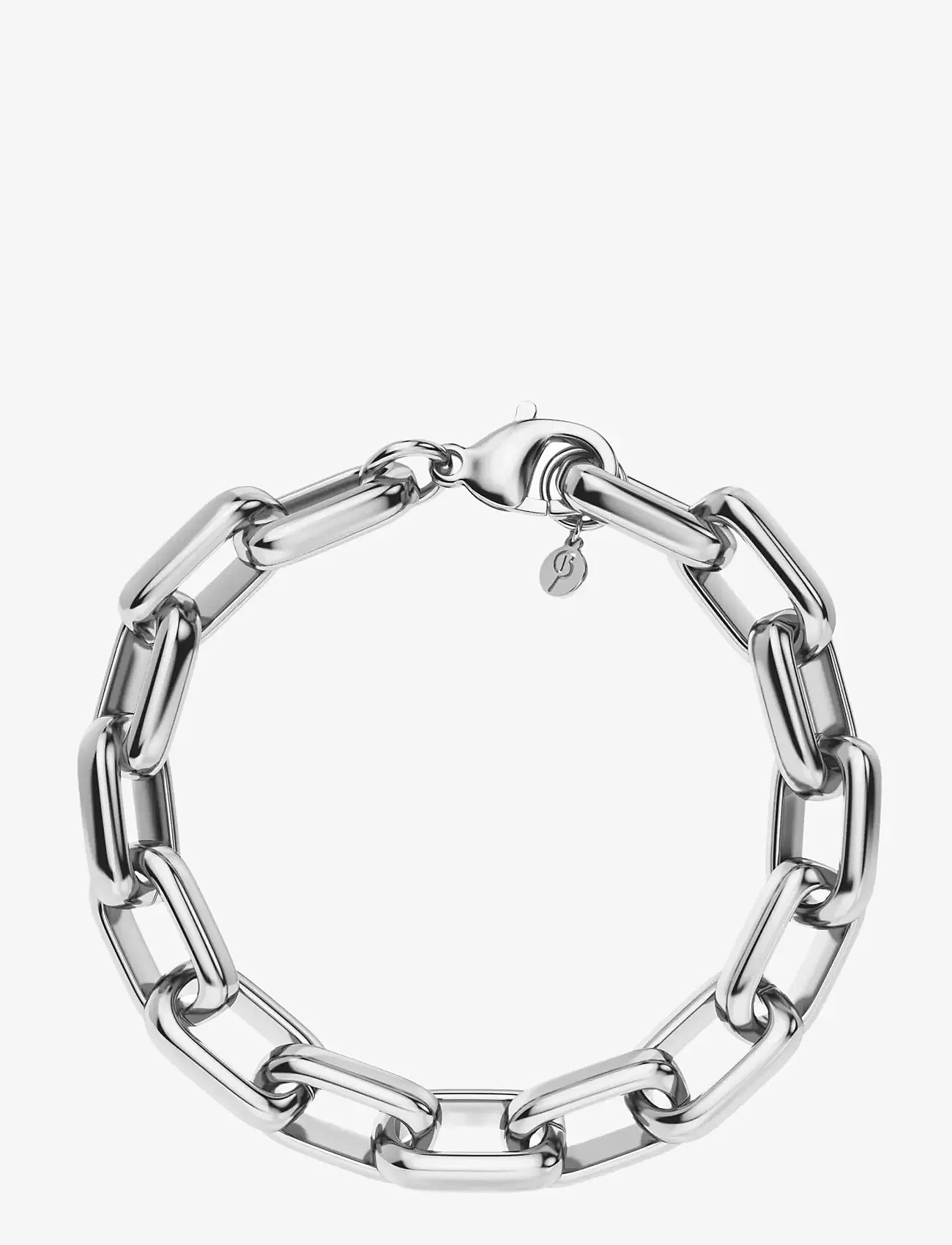 Edblad - Box Chain Maxi Bracelet Steel - kædearmbånd - silver - 1