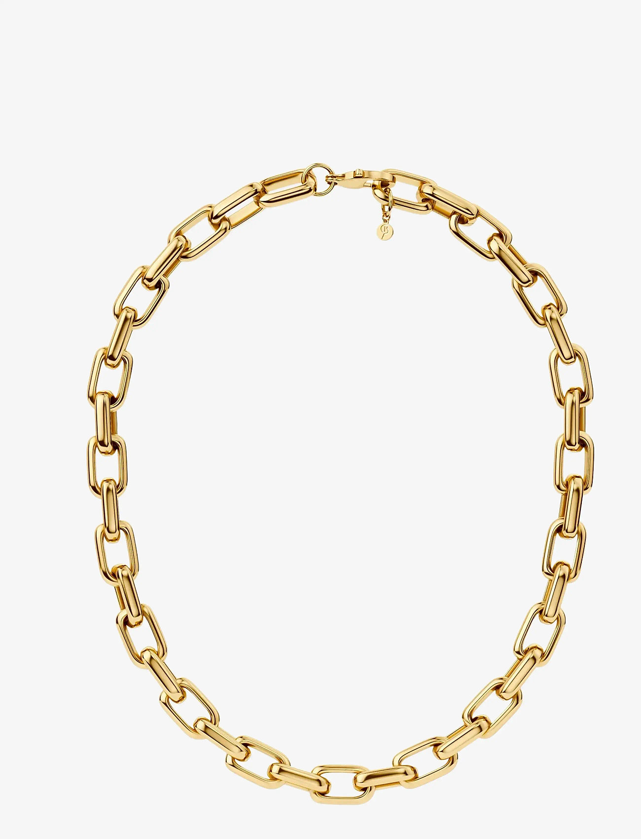 Edblad - Box Chain Maxi Necklace Gold - chain necklaces - gold - 0