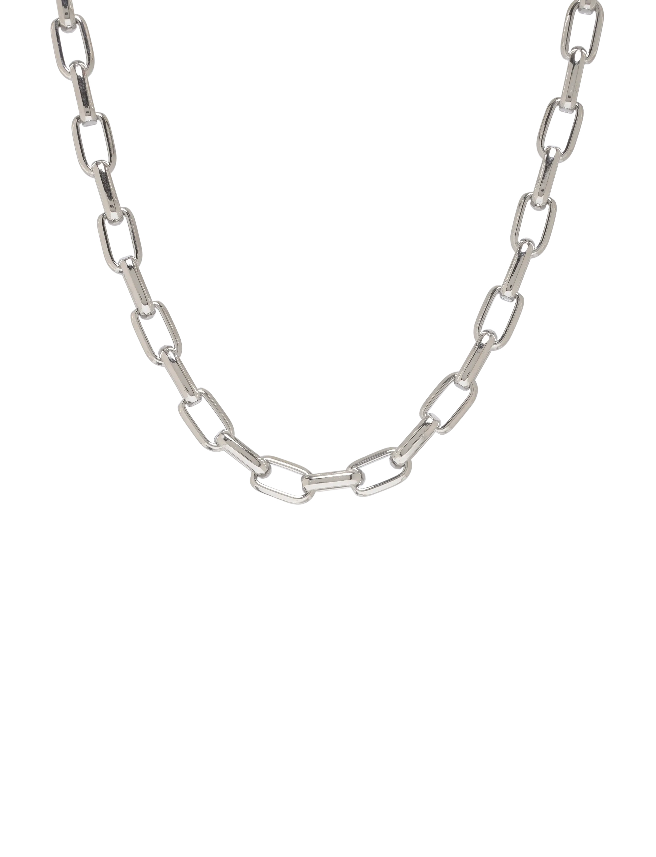 Edblad Box Chain Maxi Necklace Steel - Accessoires - SILVER / silver