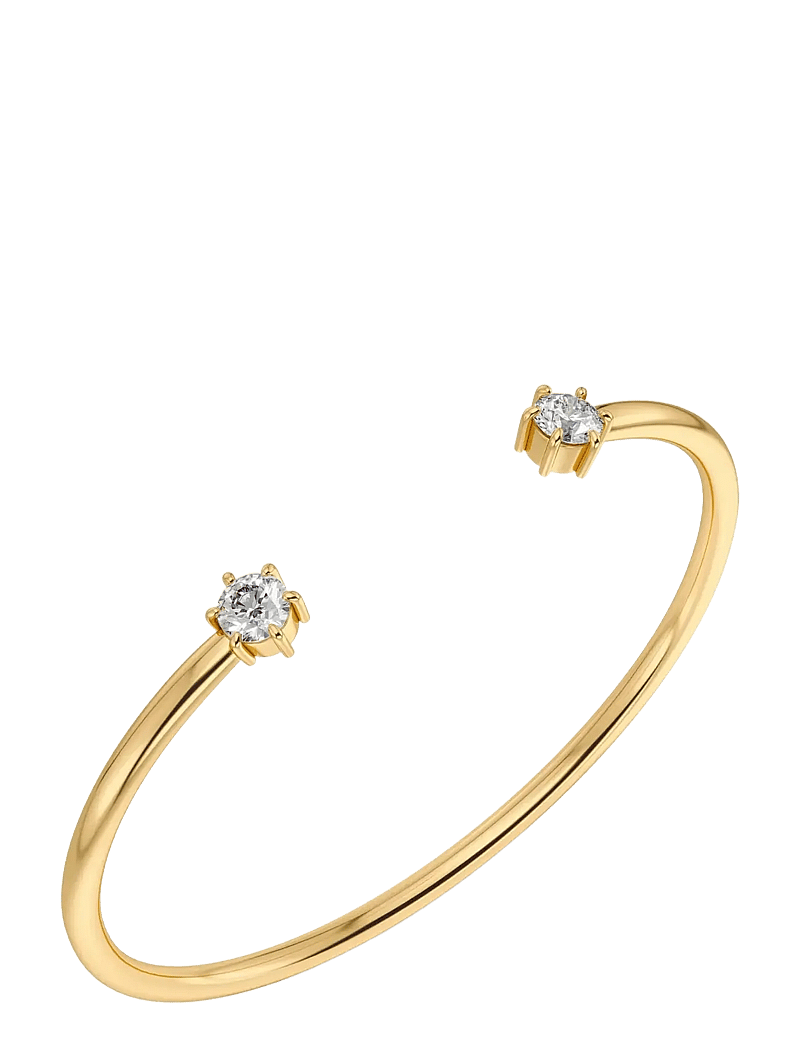 Edblad - Crown Bangle Gold - bangles - gold - 1
