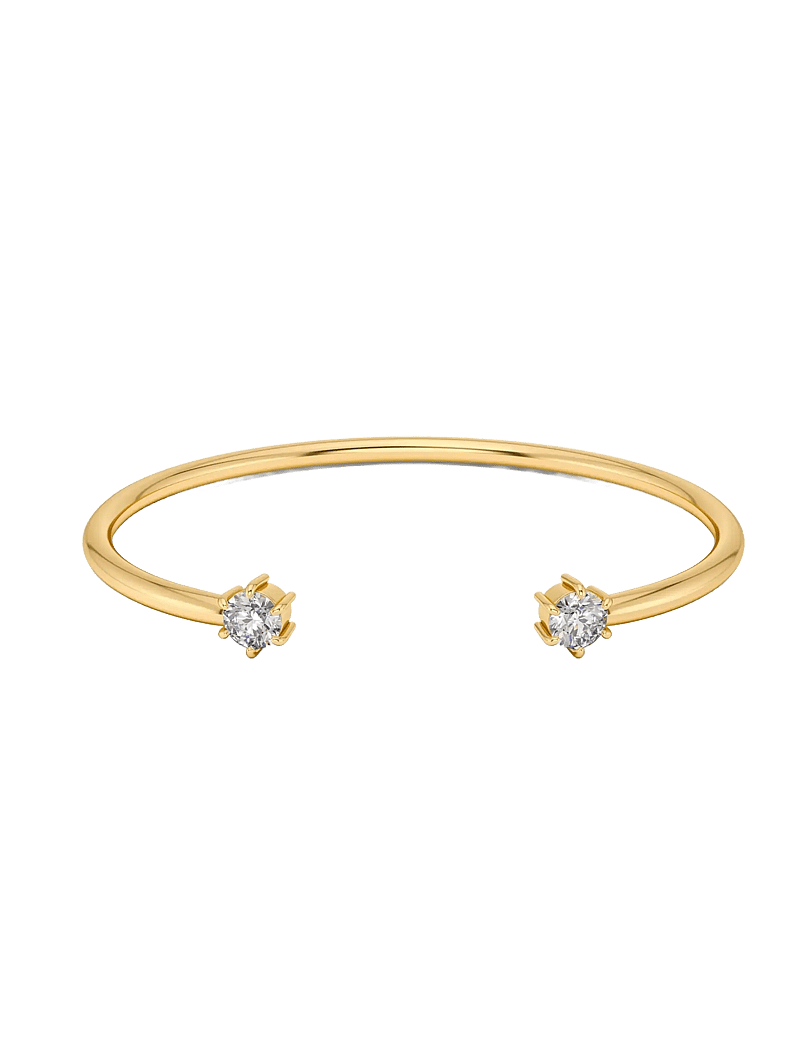 Edblad - Crown Bangle Gold - bangles - gold - 2
