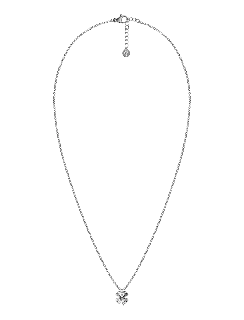 Edblad - Lucky Mini Necklace Steel - ripatsiga kaelakeed - silver - 0