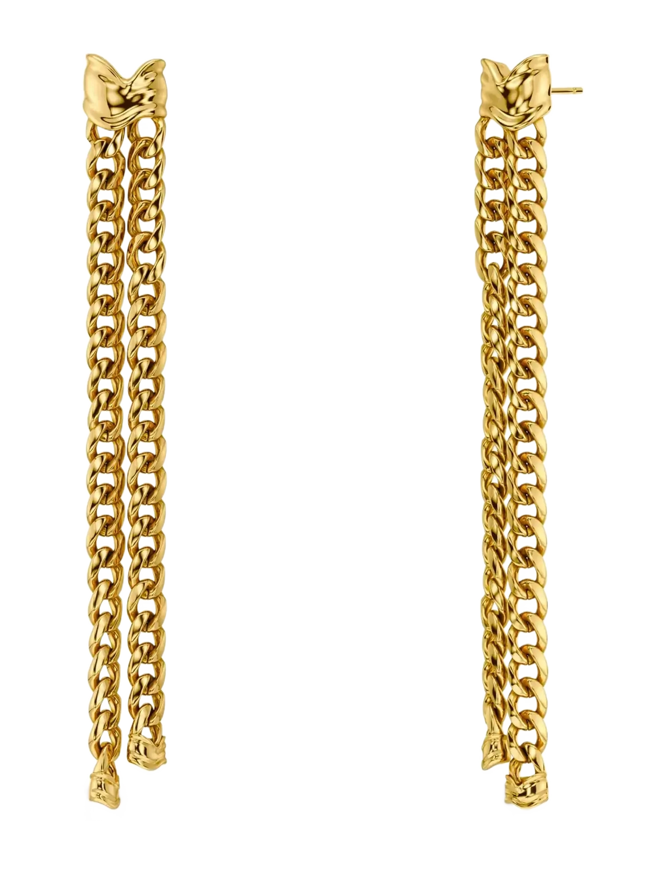 Edblad Melted Earrings Gold - Edblad - GOLD / gold