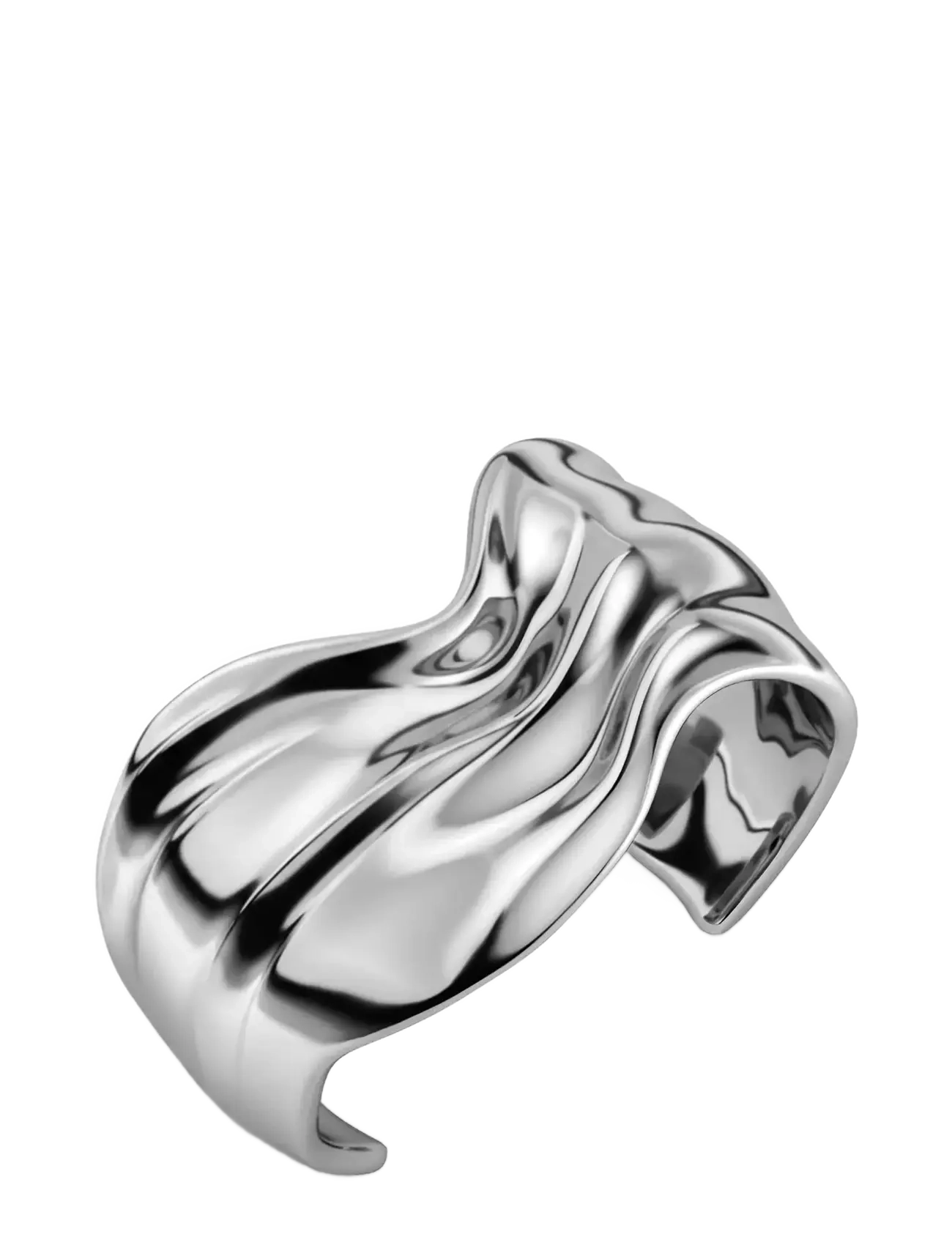 Edblad Melted Cuff Silver - Edblad - SILVER / silver