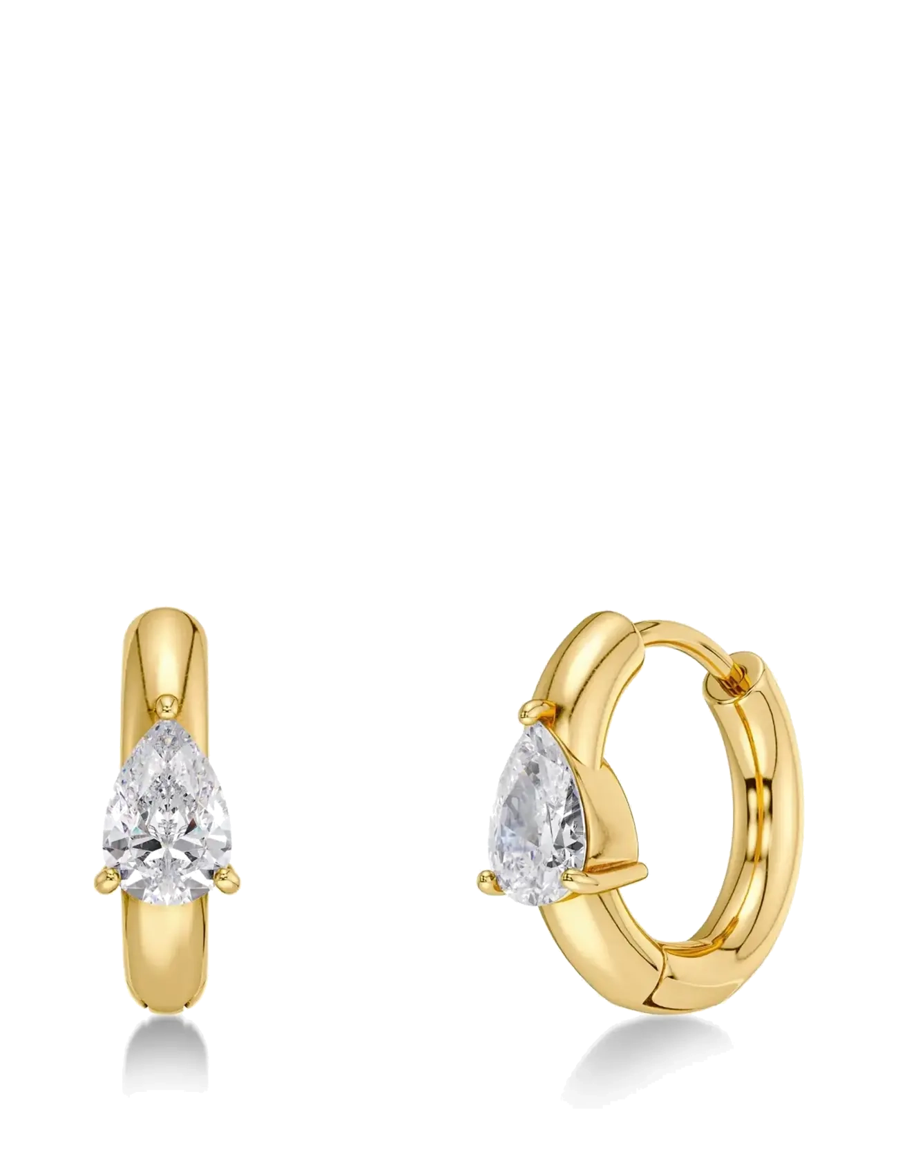 Edblad Arrow Hoops S Gold One Size - Accessories - GOLD / gold