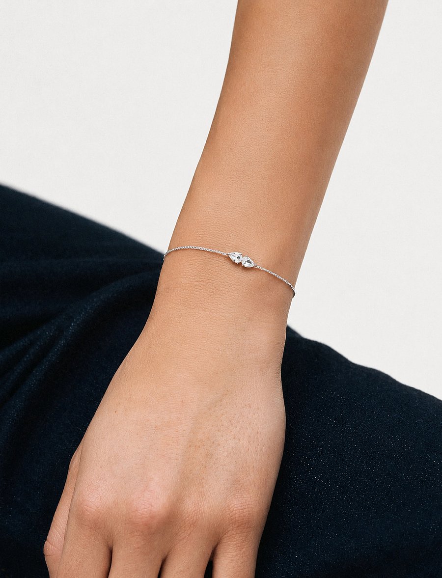 Edblad - Arrow Bracelet Silver One Size - kedjearmband - silver - 0