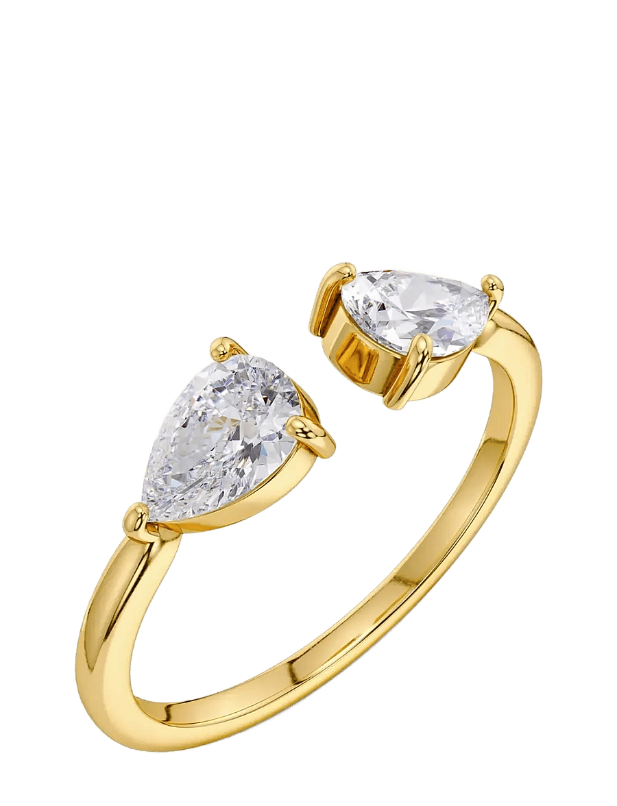 Edblad - Arrow Ring Gold - ringe - gold - 1