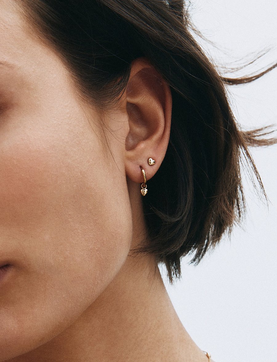 Edblad - Barley Petite Studs Gold One Size - ohrstecker - gold - 0