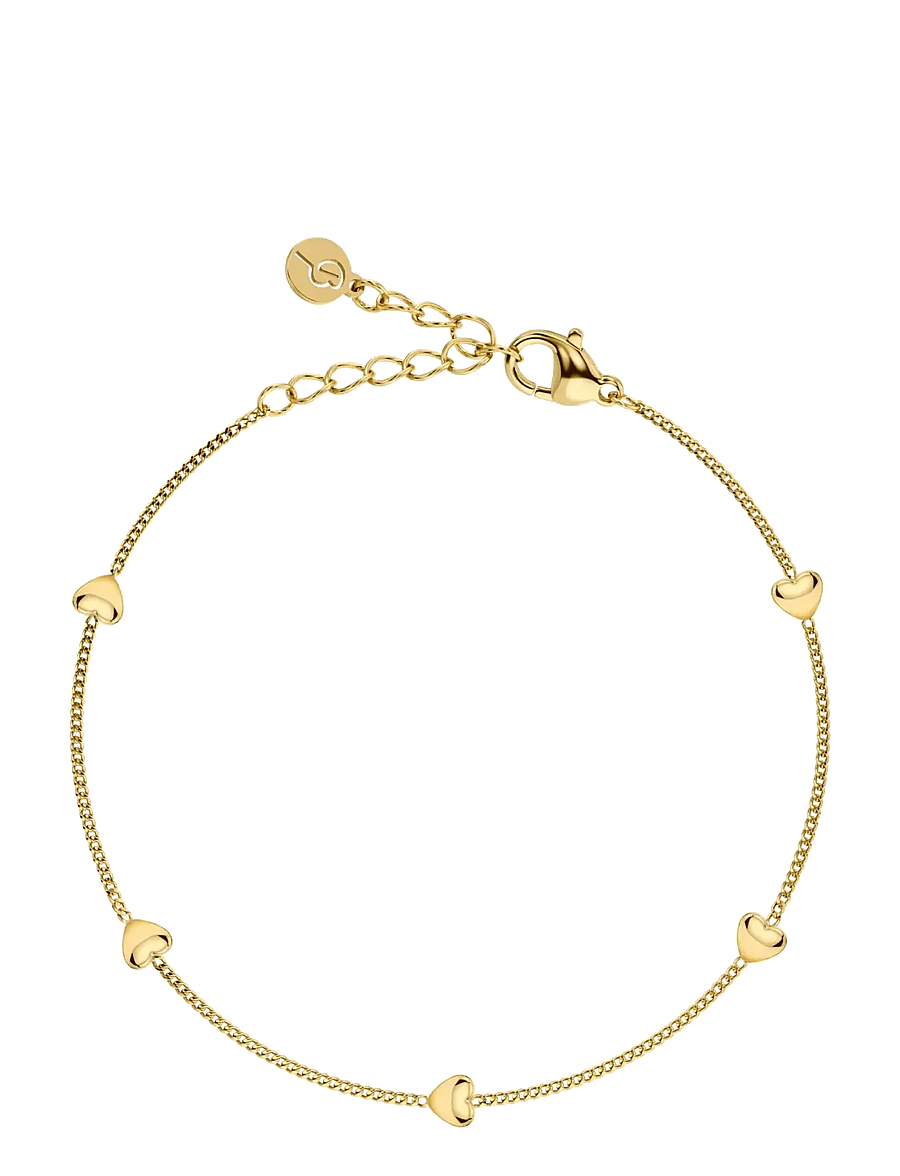 Edblad - Barley Petite Bracelet Gold One Size - kædearmbånd - gold - 1