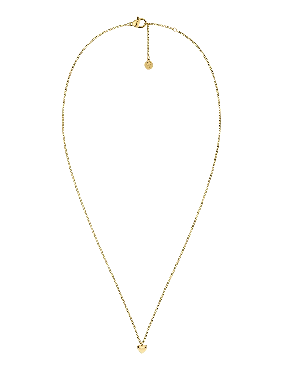 Edblad - Barley Petite Necklace Gold One Size - halskæder med vedhæng - gold - 1