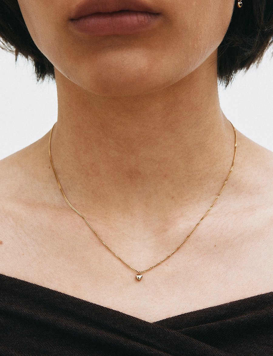 Edblad - Barley Petite Necklace Gold One Size - halskæder med vedhæng - gold - 0