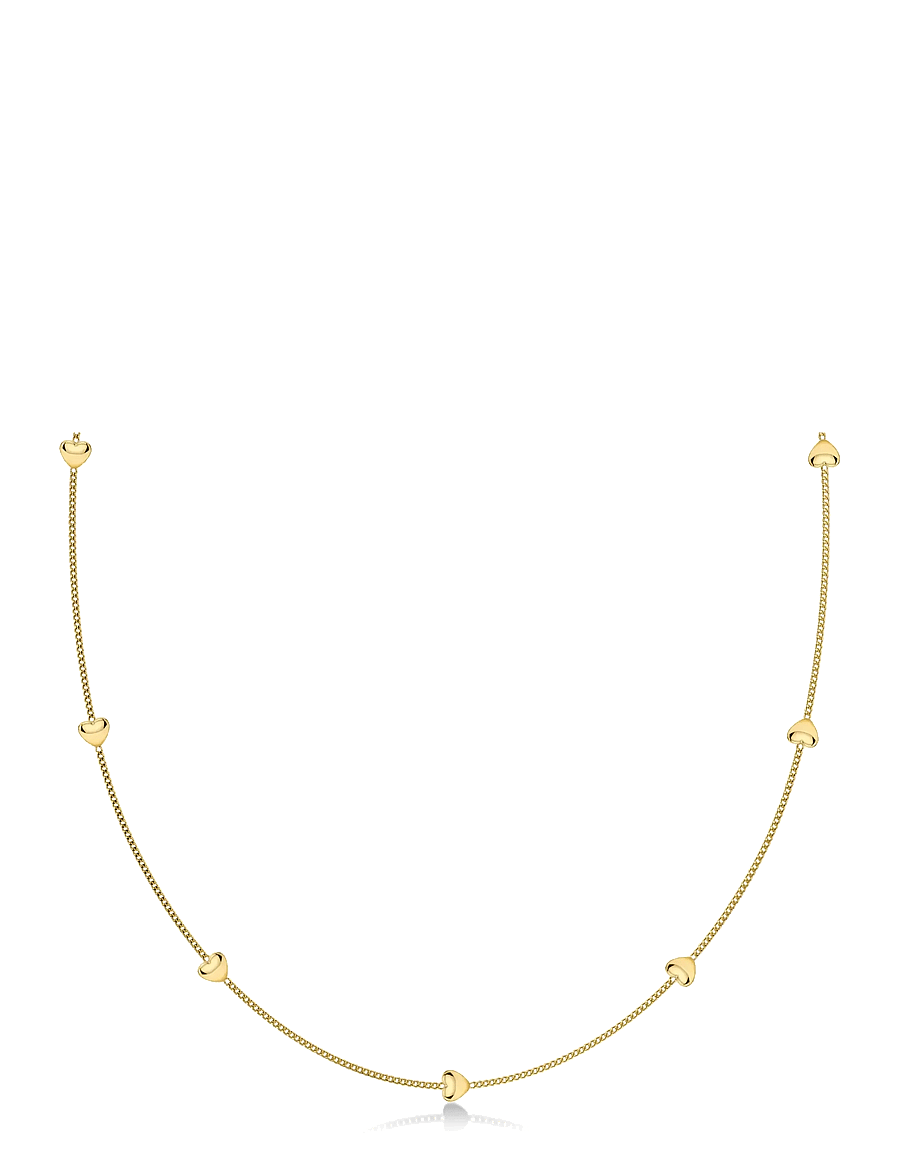 Edblad - Barley Petite Necklace Multi Gold One Size - halskæder med vedhæng - gold - 2