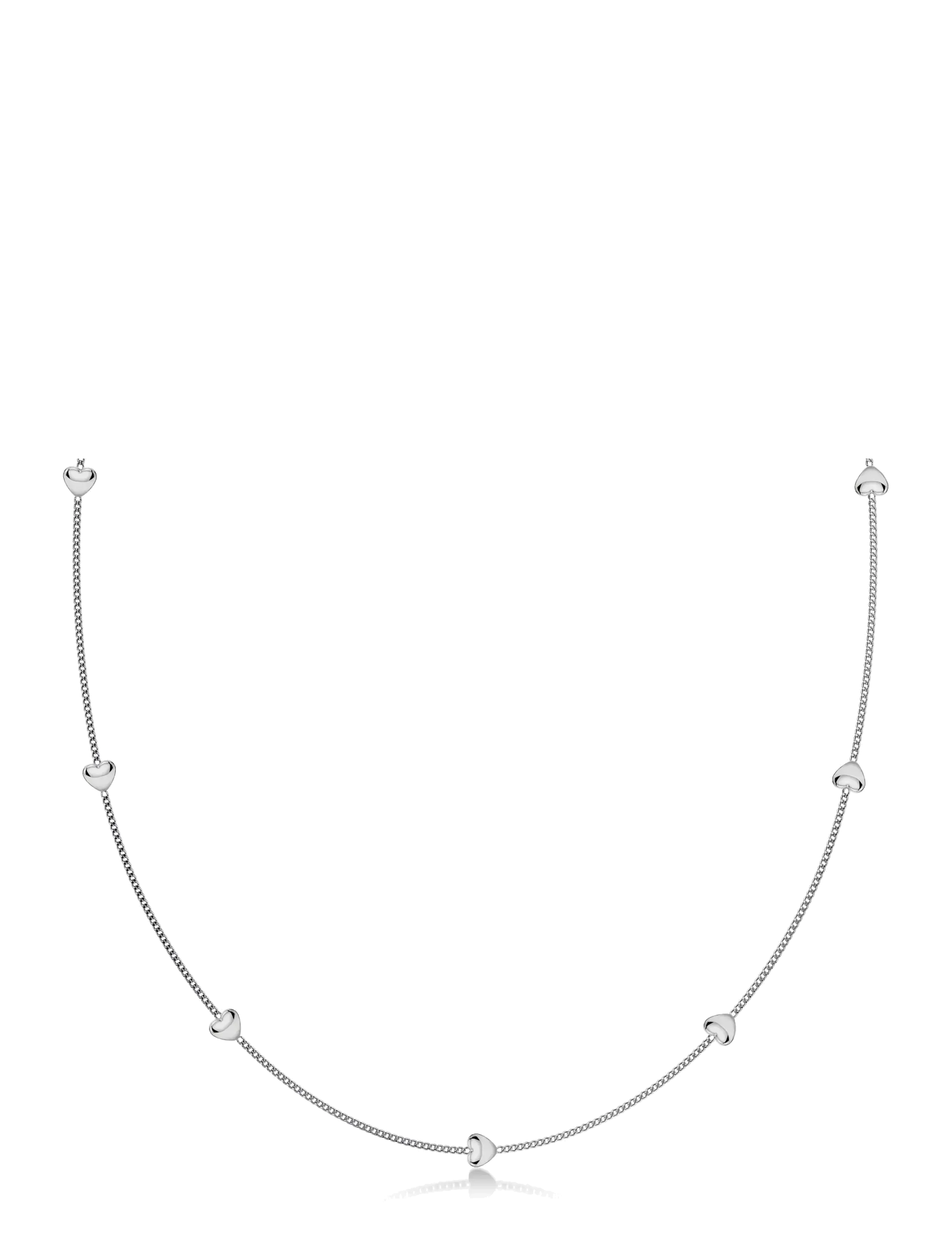 Edblad - Barley Petite Necklace Multi Silver One Size - halskæder med vedhæng - silver - 2