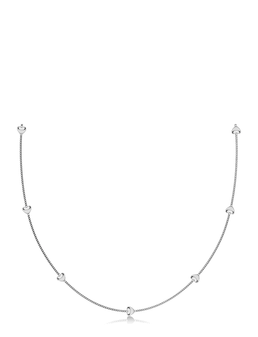 Edblad - Barley Petite Necklace Multi Silver One Size - halskæder med vedhæng - silver - 2