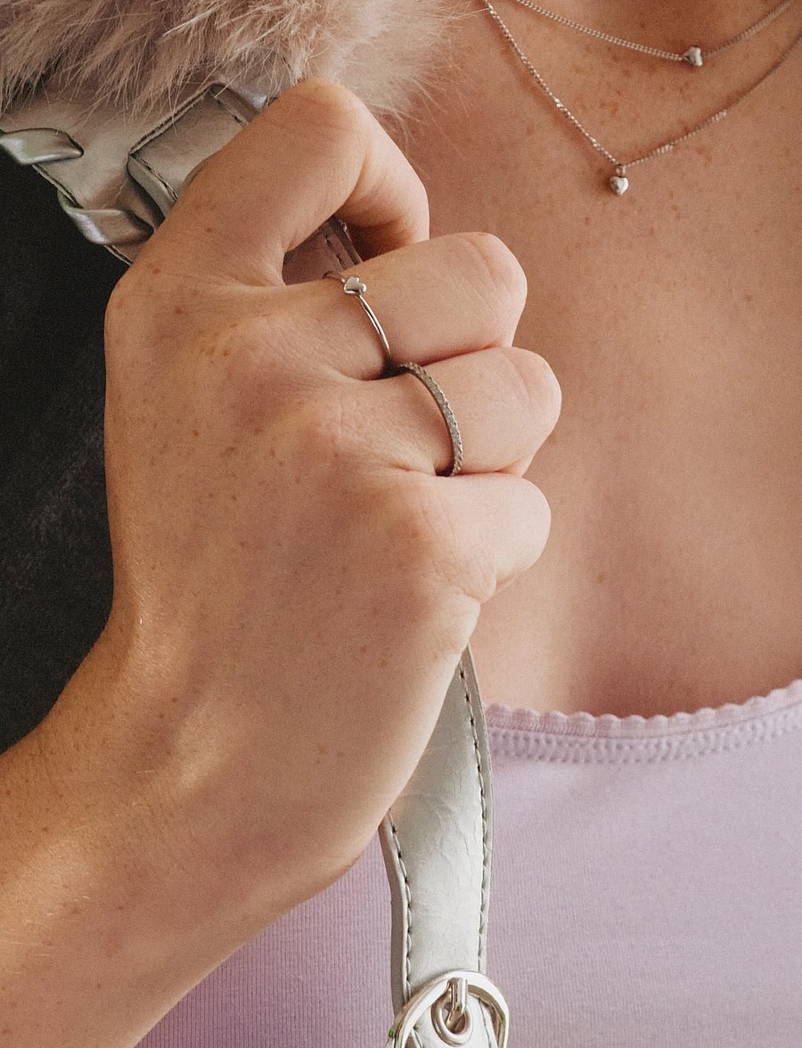 Edblad - Barley Petite Ring Silver - ringe - silver - 0