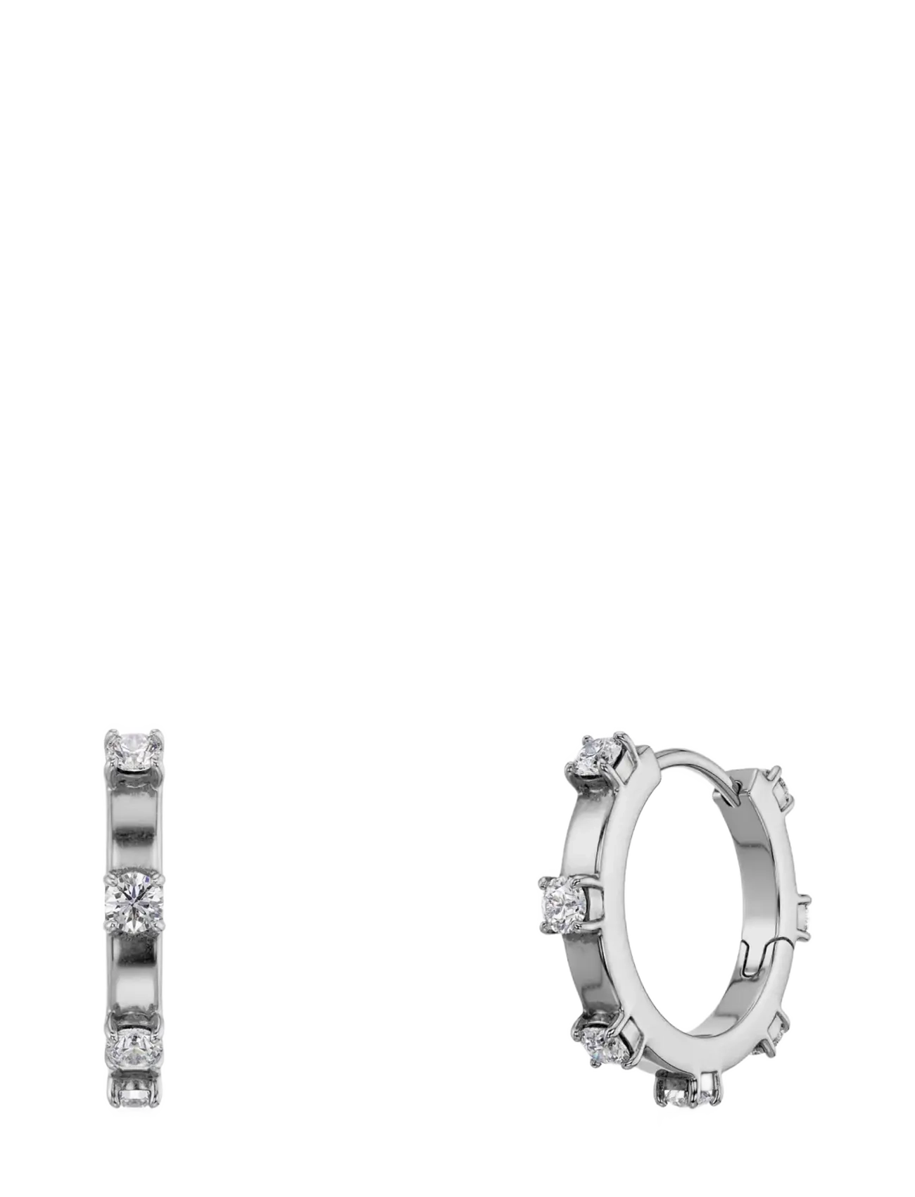 Edblad Celeste Hoops S Silver One Size - Øreringe - SILVER / silver