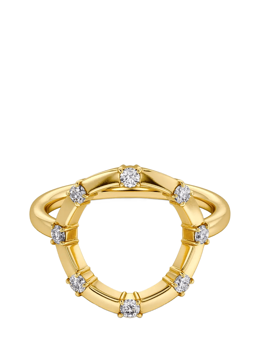Edblad - Celeste Ring L Gold - ringe - gold - 1