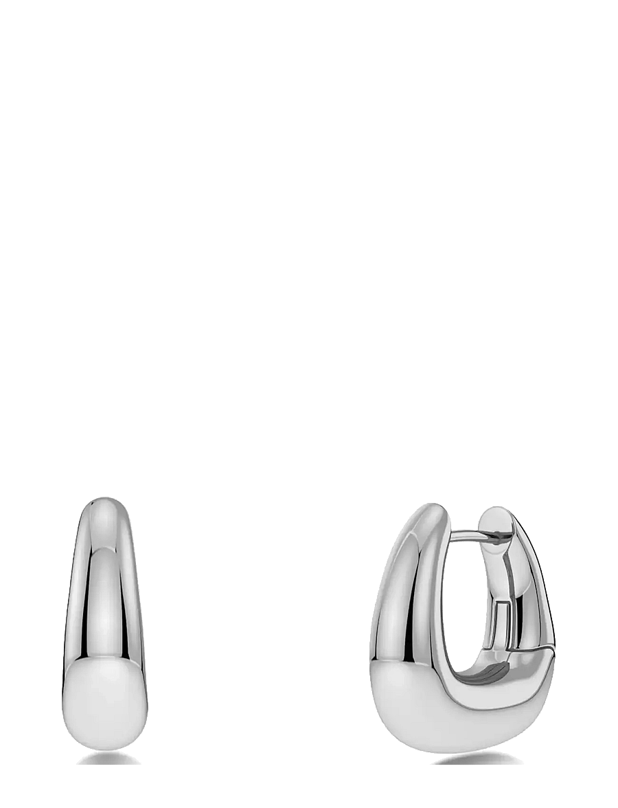 Edblad - Lore Hoops S Silver One Size - creoler & hoops - silver - 1