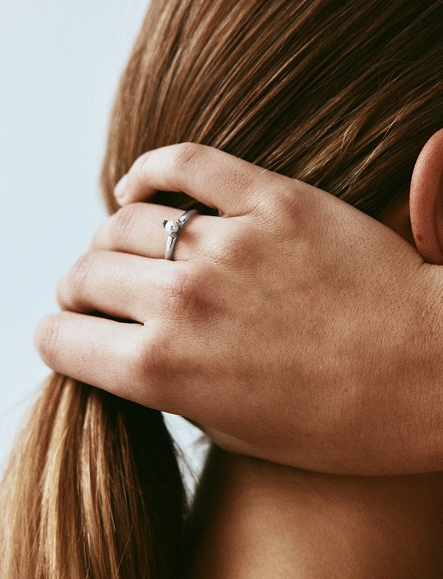 Edblad - Moonrave Ring S Silver - ringe - silver - 0