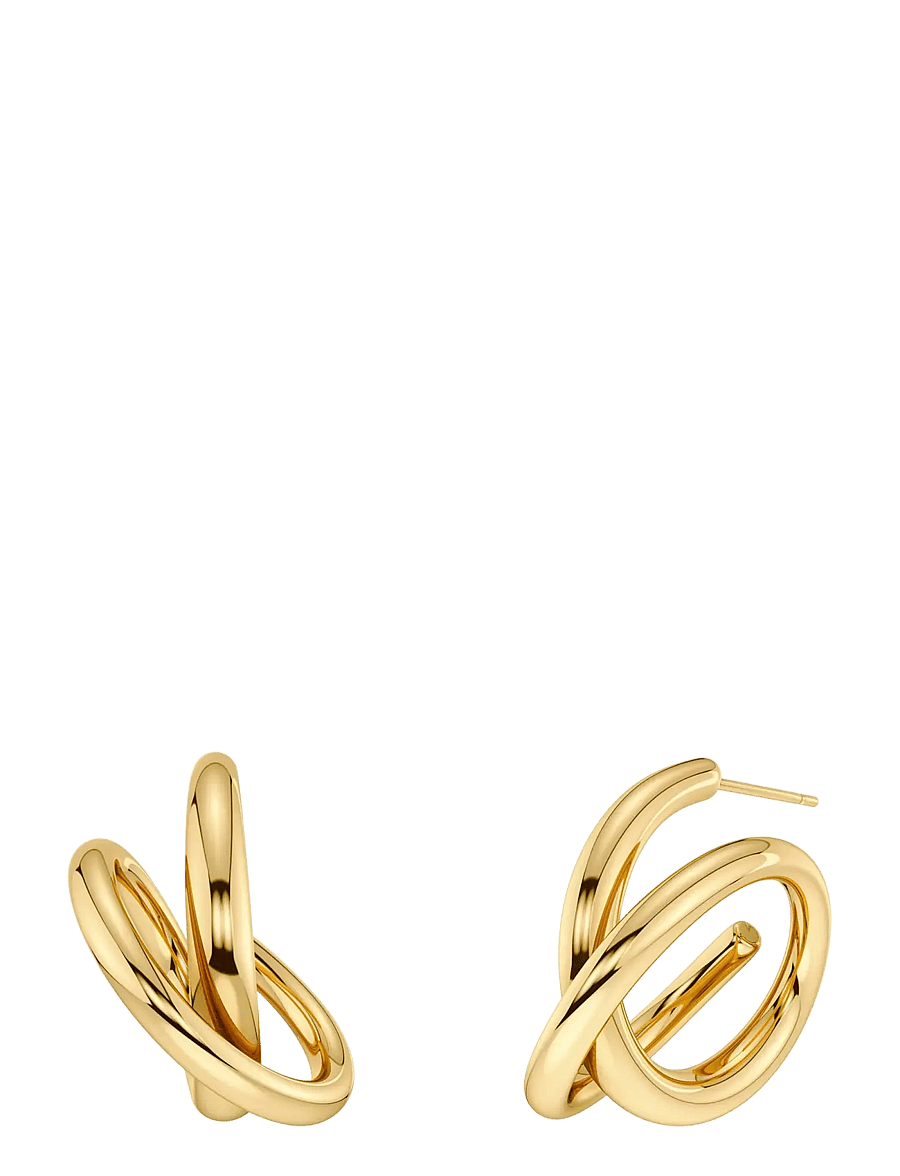 Edblad - Nouveau Hoops L Gold One Size - gold - 1