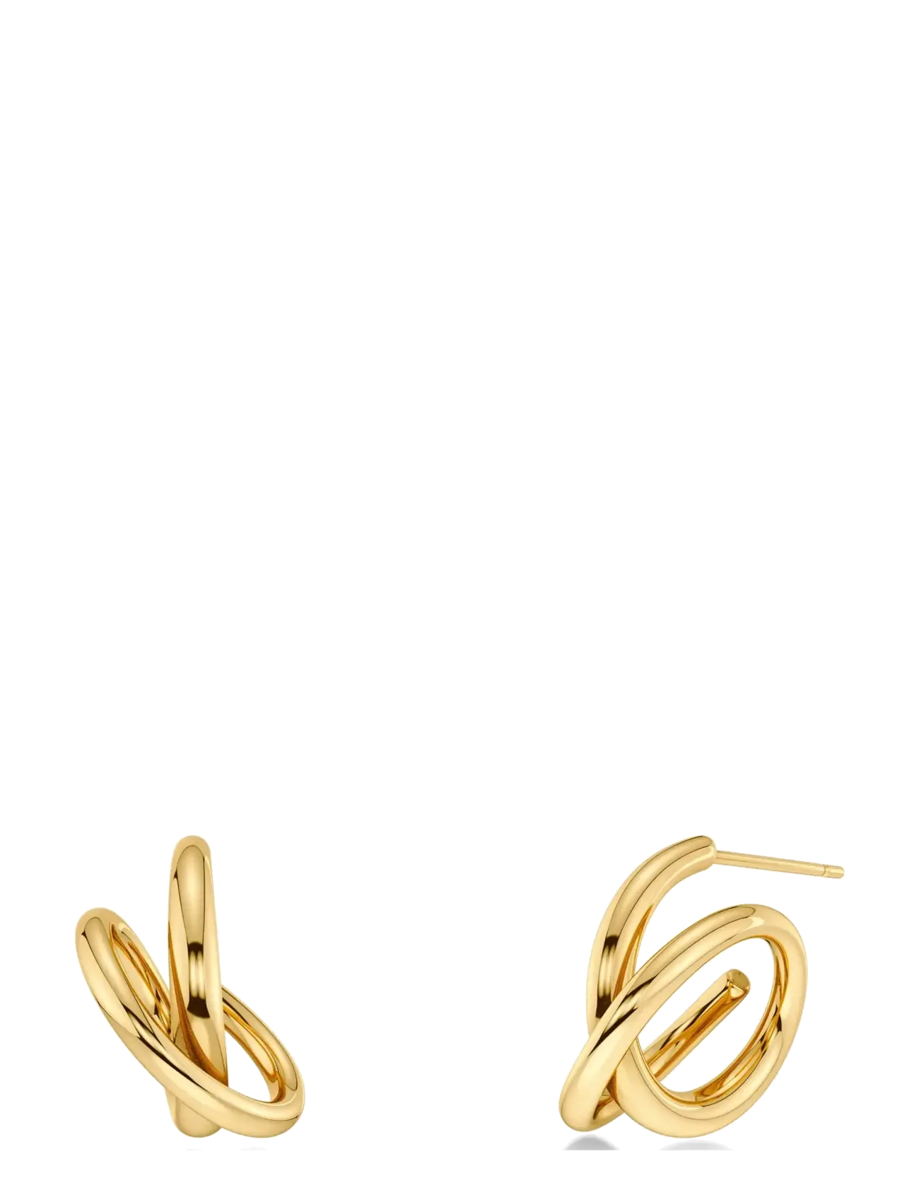 Edblad Nouveau Hoops S Gold One Size - Accessories - GOLD / gold