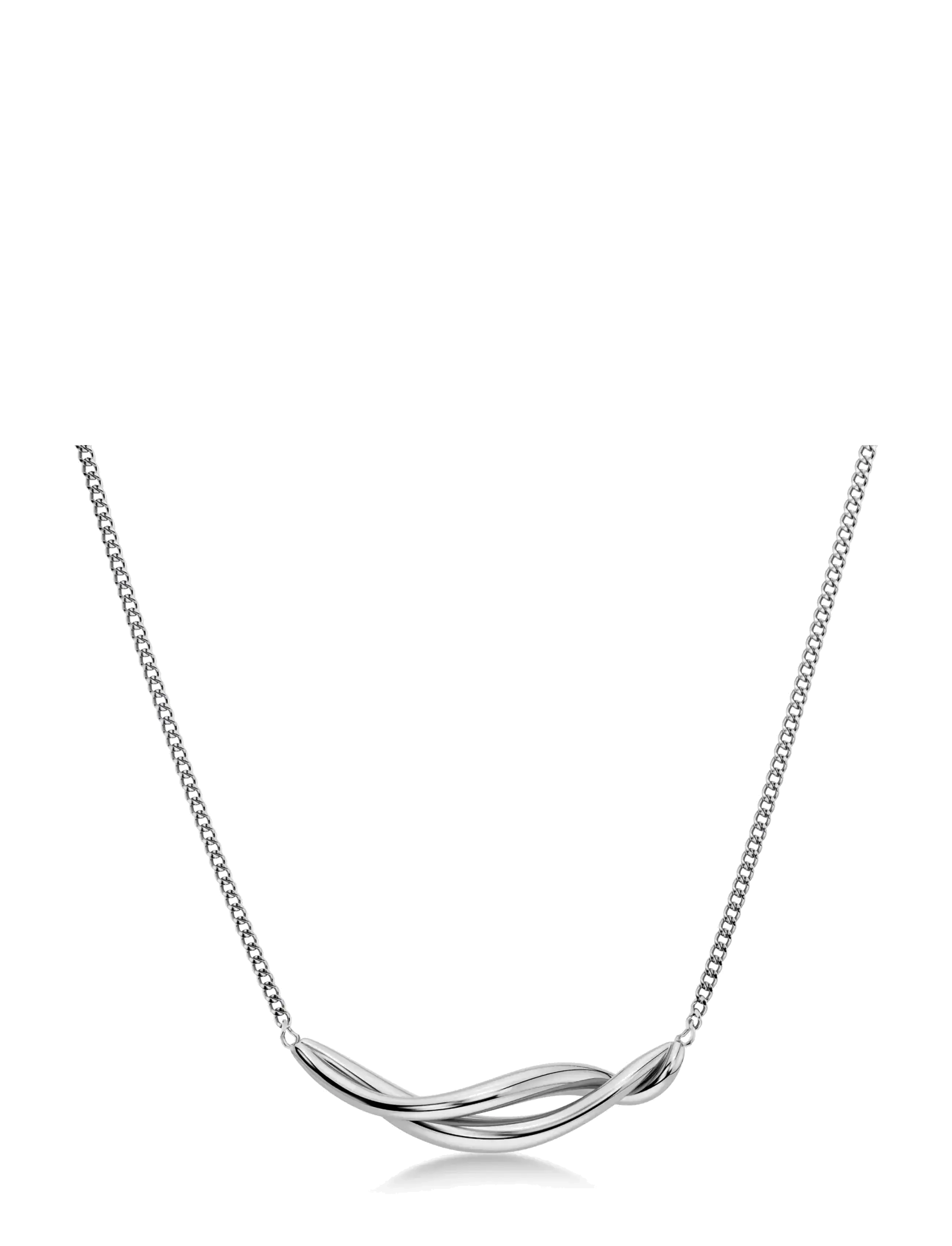 Edblad - Nouveau Necklace S Silver One Size - halskæder med vedhæng - silver - 2