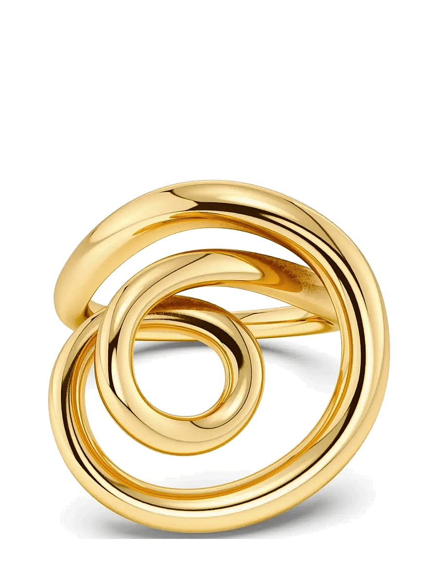 Edblad - Nouveau Ring L Gold - ringe - gold - 2