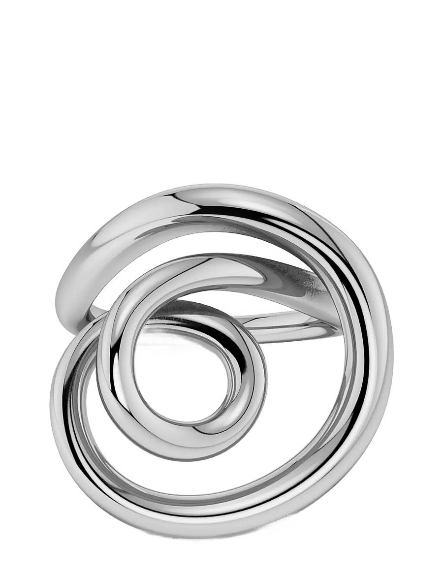Edblad - Nouveau Ring L Silver - ringe - silver - 2