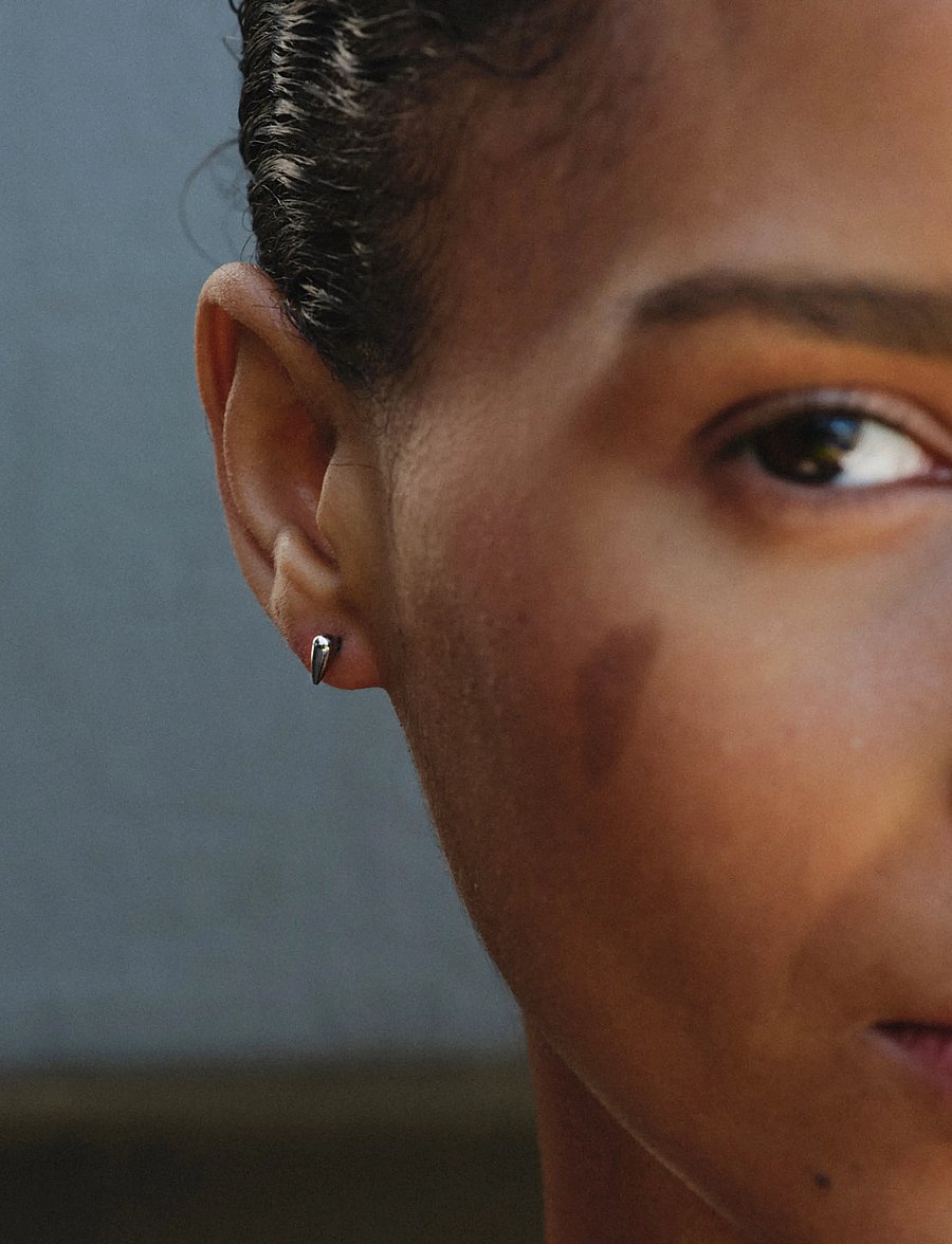 Edblad - Peak Spike Studs Silver One Size - ohrstecker - silver - 0