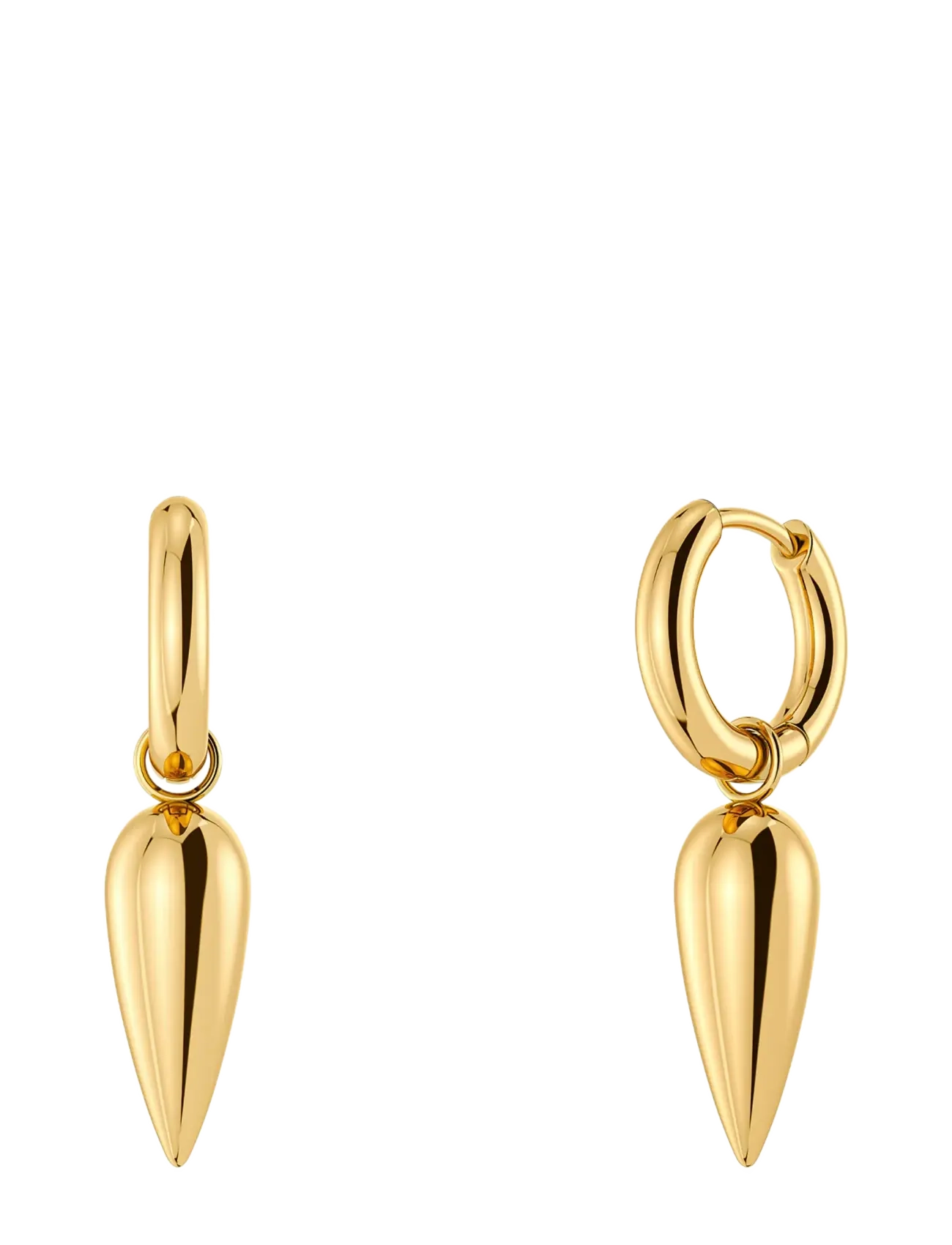 Edblad Peak Spike Hoops Gold One Size - Kontorskläder - GOLD / gold