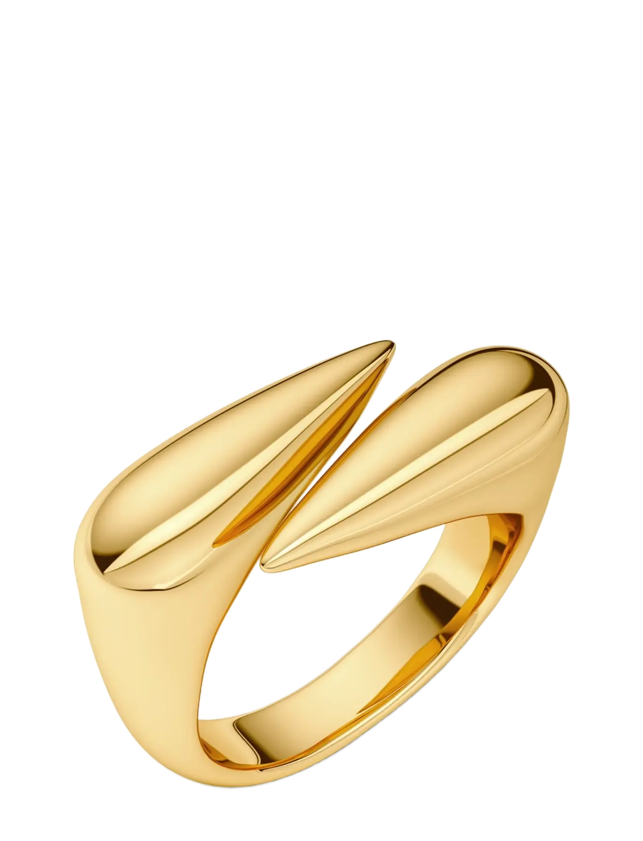 Edblad Peak Spike Ring Gold - Accessoarer - GOLD / gold