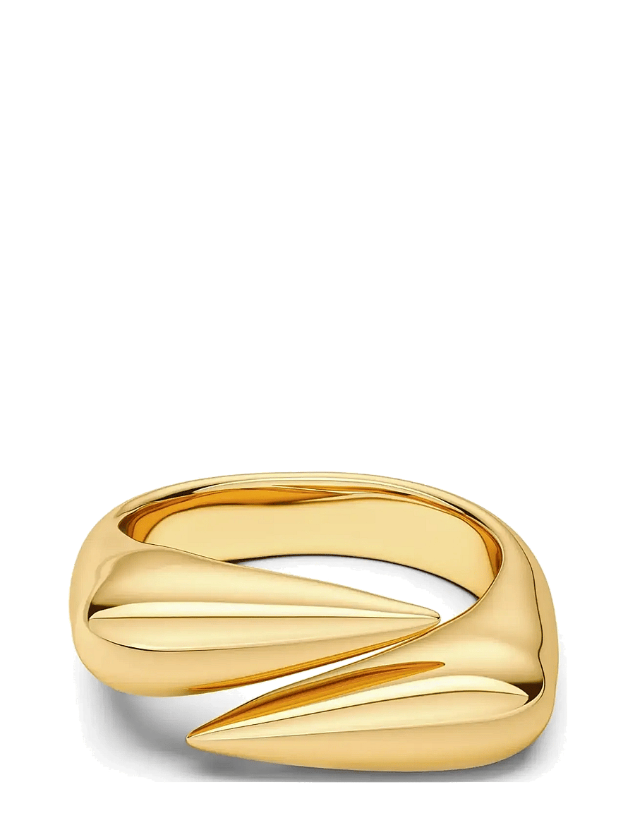 Edblad - Peak Spike Ring Gold - ringe - gold - 2