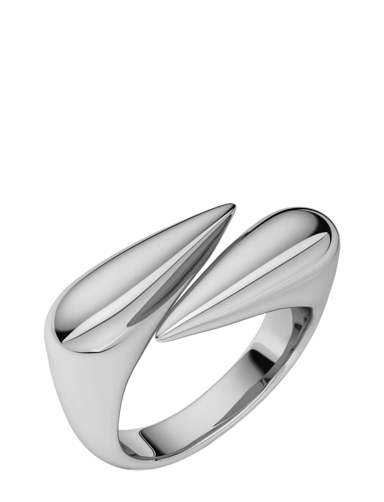 Edblad Peak Spike Ring Silver - Accessoarer - SILVER / silver