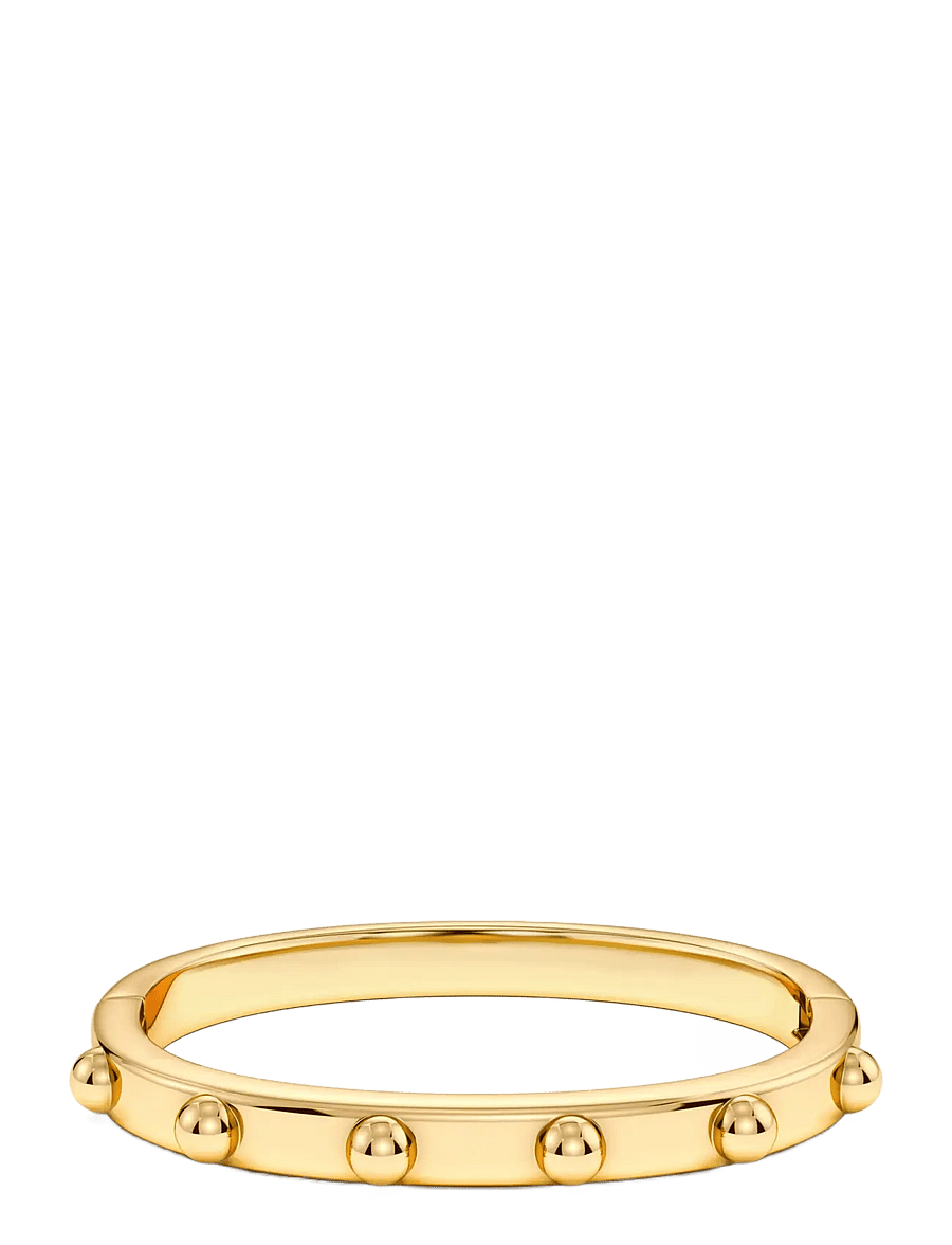 Edblad - Stud Bangle Gold - armringe - gold - 1