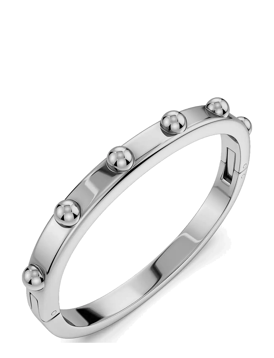 Edblad - Stud Bangle Silver - armringe - silver - 1