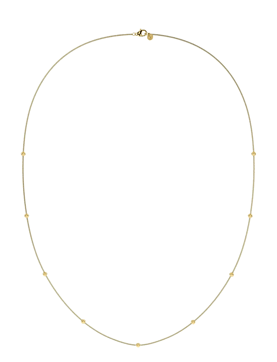 Edblad - Stud Necklace Gold One Size - halskæder med vedhæng - gold - 1
