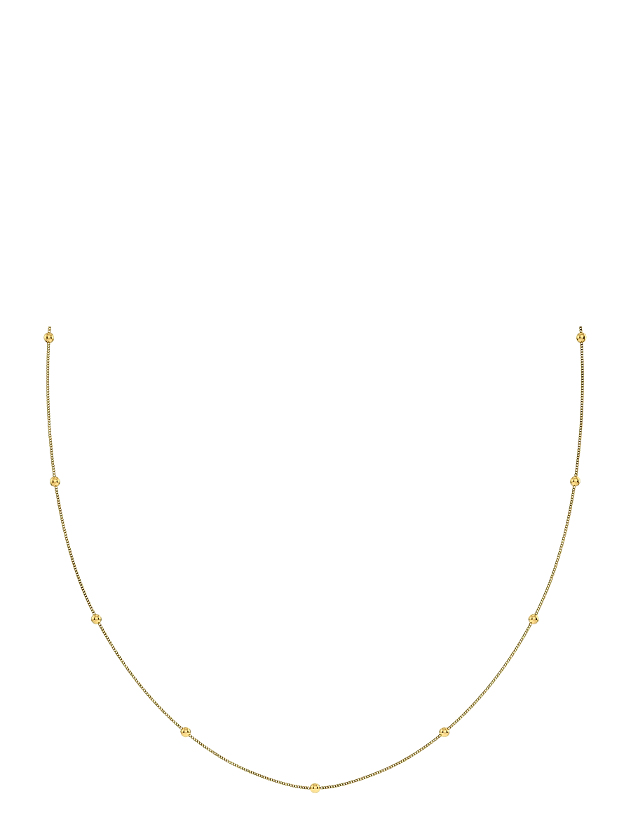 Edblad - Stud Necklace Gold One Size - halskæder med vedhæng - gold - 2