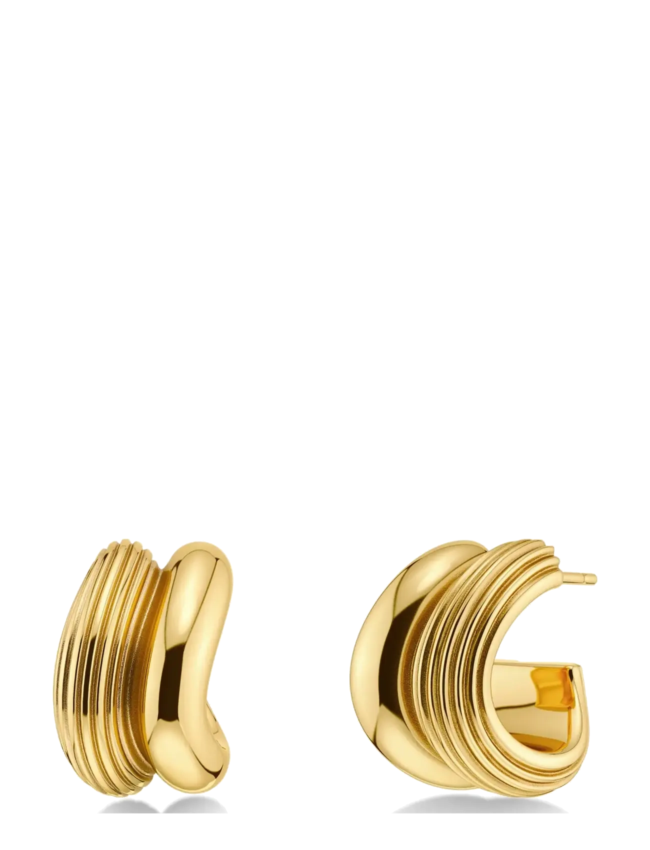 Edblad Wildern Hoops S Gold One Size - Accessories - GOLD / gold