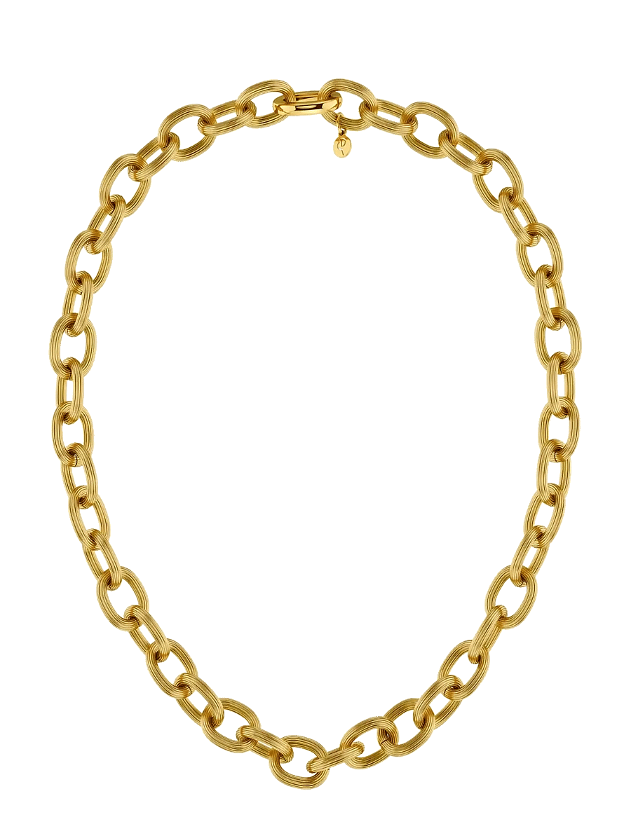 Edblad - Wildern Necklace Gold One Size - halskæder - gold - 1