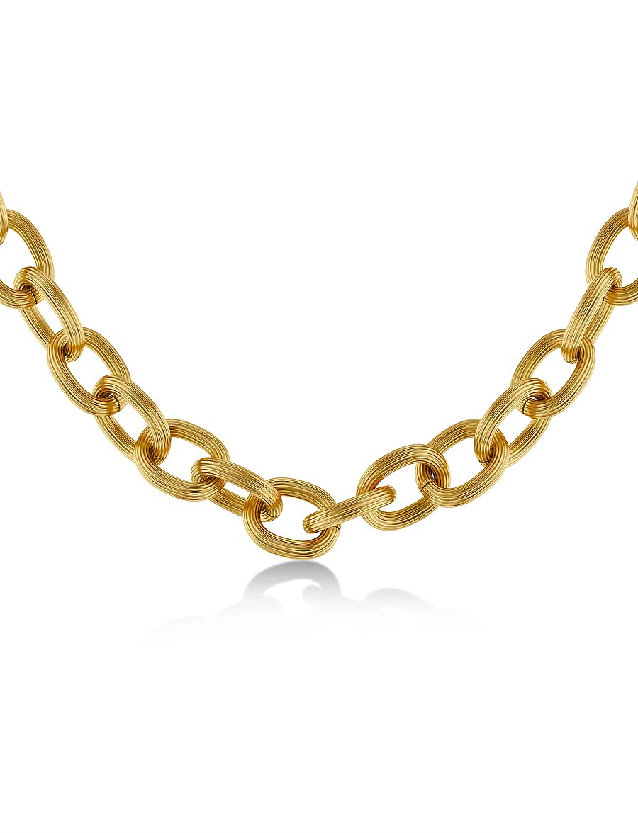 Edblad - Wildern Necklace Gold One Size - halskæder - gold - 2