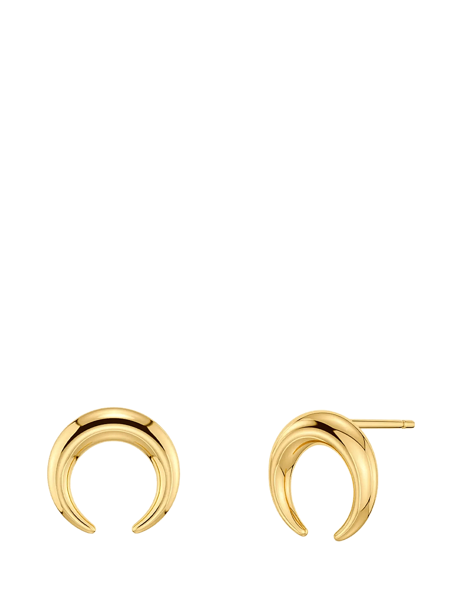 Edblad - Wishbone Studs Gold One Size - ohrstecker - gold - 1